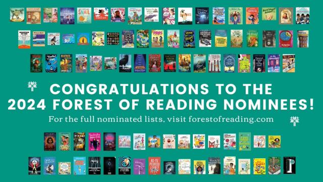 Forest of Reading 2024 nominees