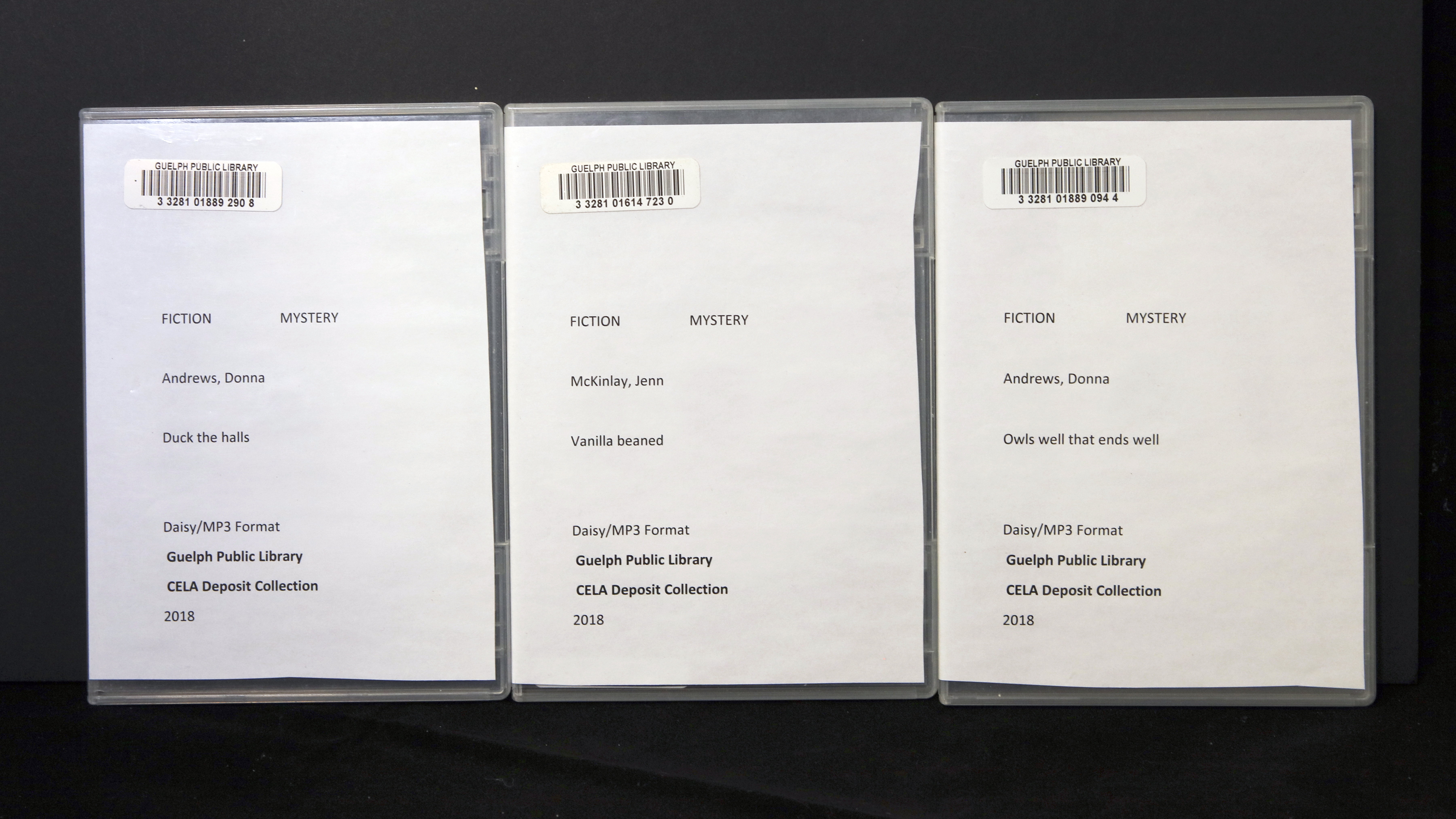 Disks with templates in DVD cases