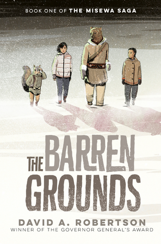 Cover of Barren grounds by David A. Robertson