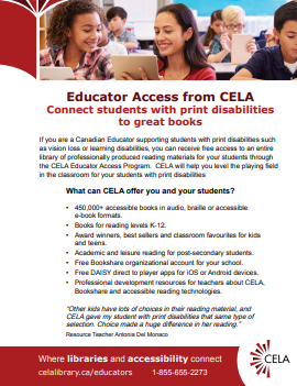 Educator Access Program flyer