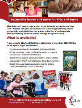Kids and teens flyer