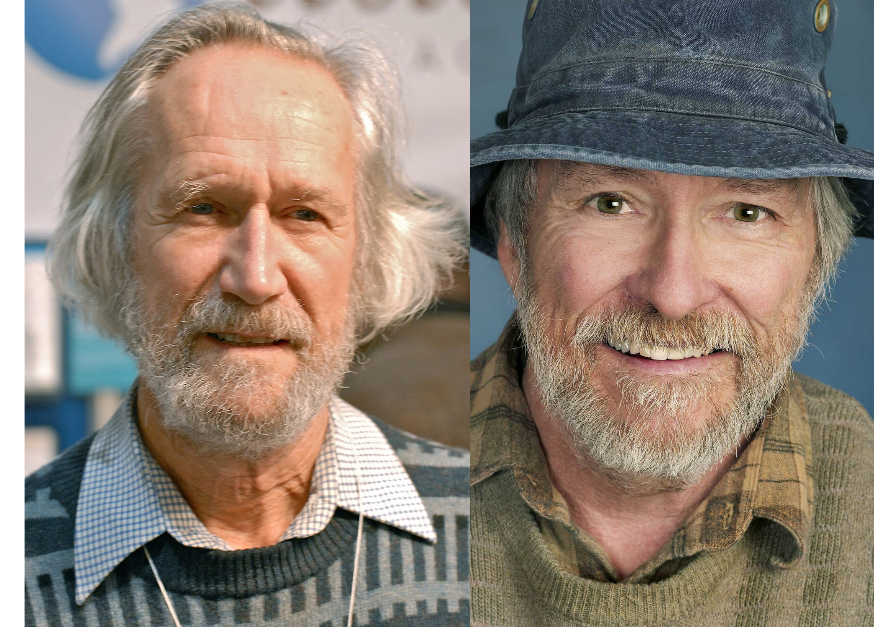 Portraits de l'auteurs Serge Mongeau et François Barcelo.