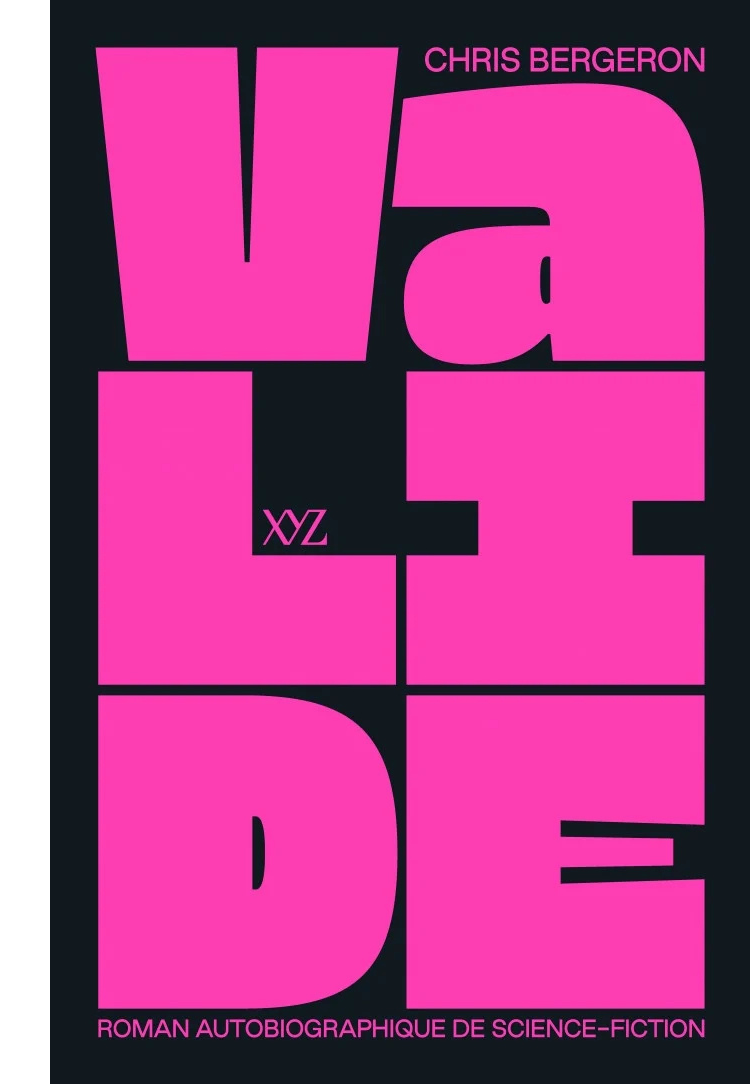 Couverture du livre Valide par Chris Bergeron.