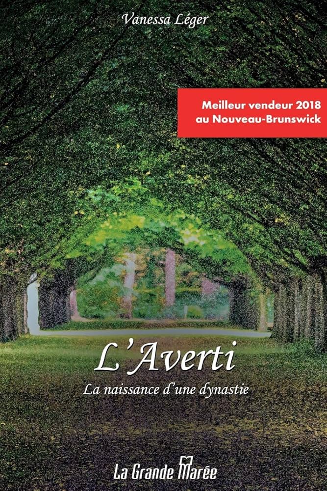 Couverture du livre L'averti par Vanessa Léger.