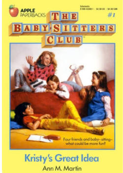 Cover of the first Babysitter's Club book Kristy's Great Ida by Ann M. Martin