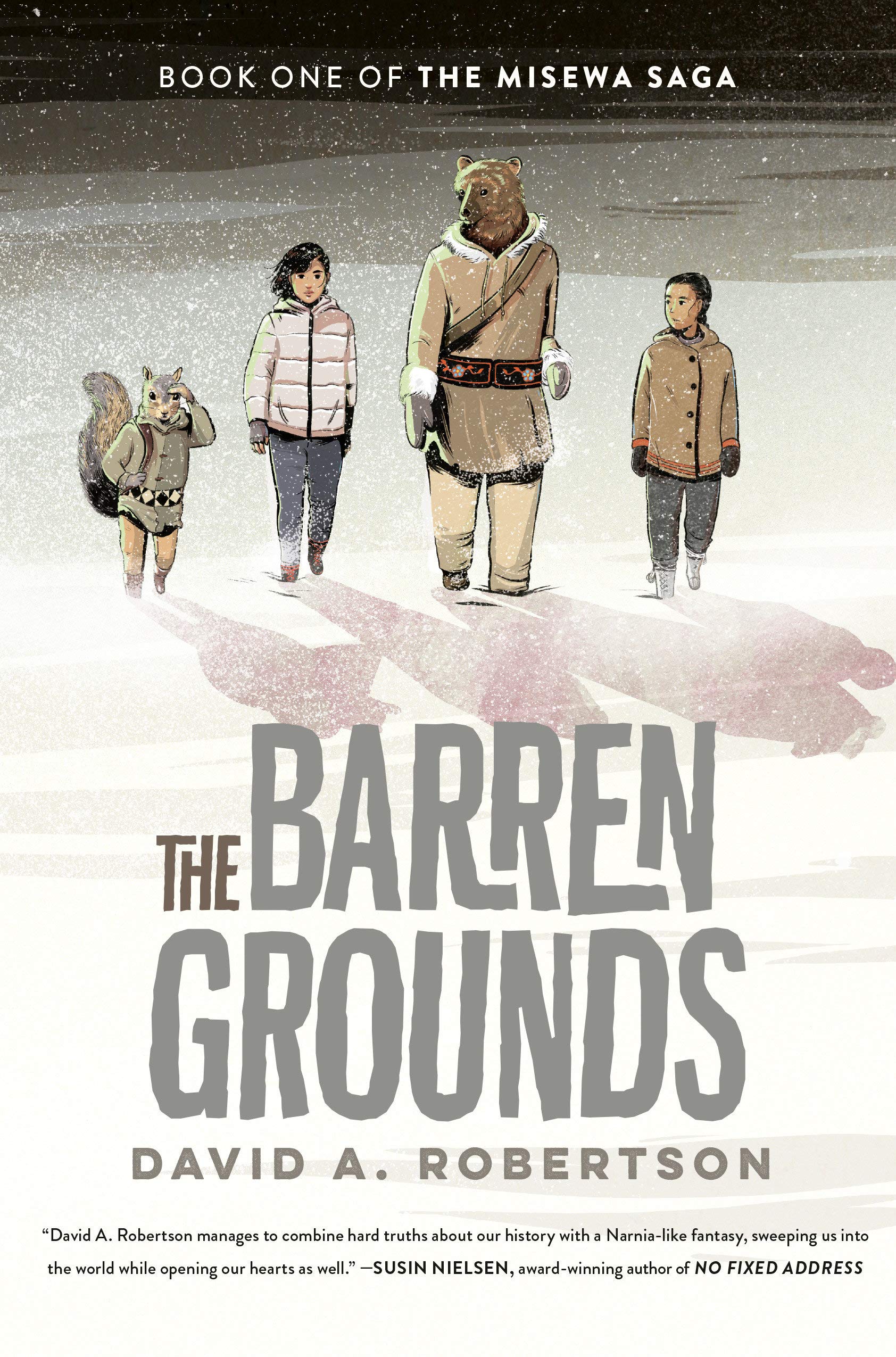 Cover of the book The Barren Grounds by David A. Robertson.