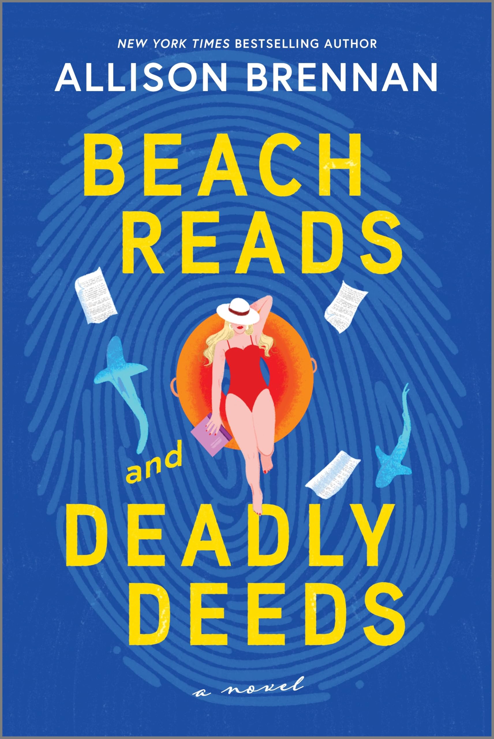 Cover of the book Beach Reads and Deadly Deeds by Allison Brennan.