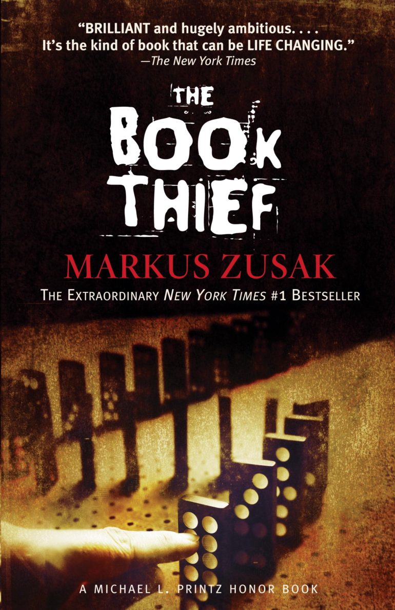 book cover Book Thief by Markus Zusak