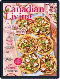 Cover of Canadian Living Magazine.