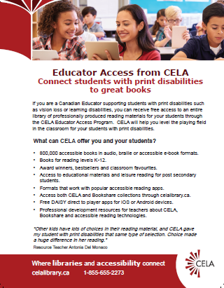 Educator Access Program flyer