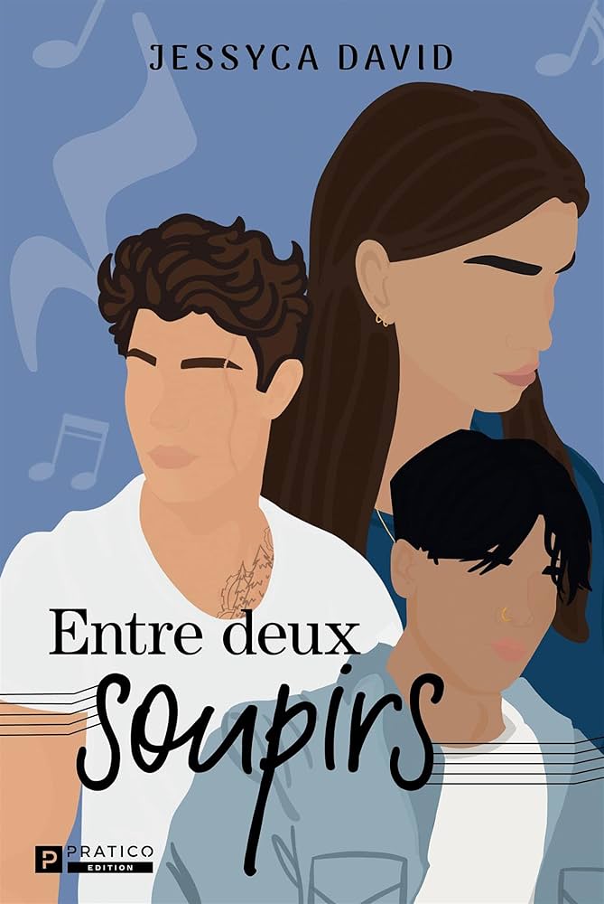 Couverture du livre Entre deux soupirs par Jessyca David.