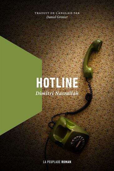 Couverture du livre Hotline (fictions) par Dimitry Nasrallah.