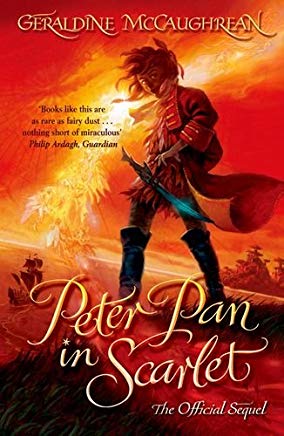 image of book cover of Peter Pan in Scarlet