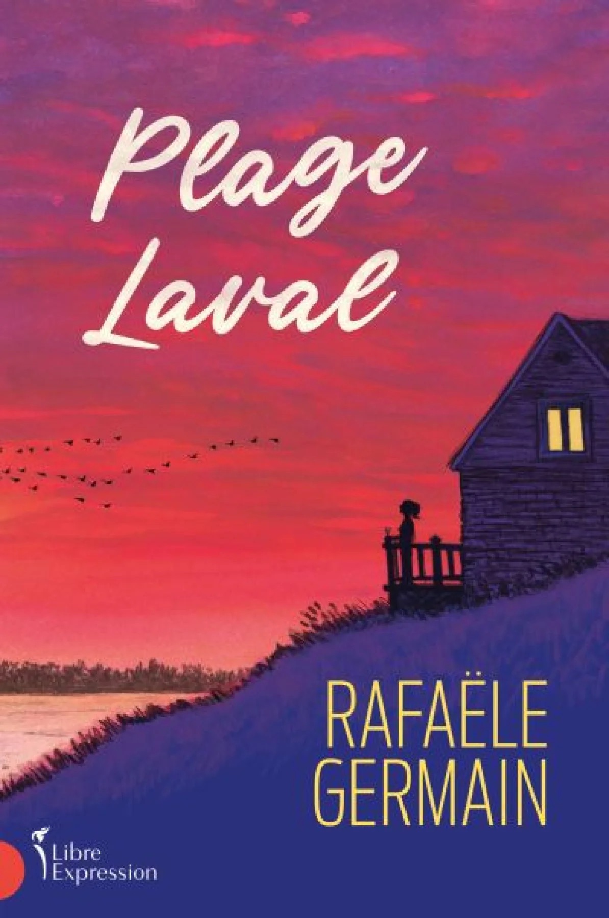Couverture du livre Plage Laval par Rafaële Germain.