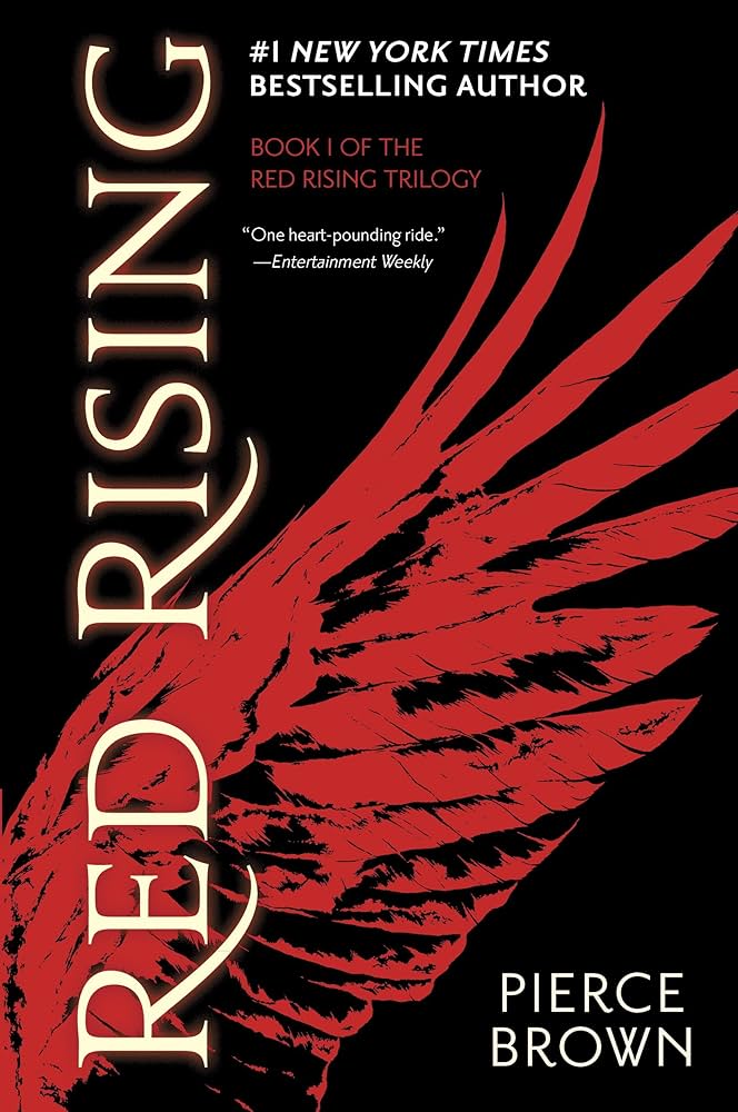 Cover of the book Red Rising by Pierce Brown.