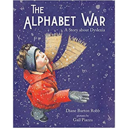 book cover The Alphabet War by Diane Burton Robb