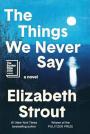 Book cover of The things we never say
