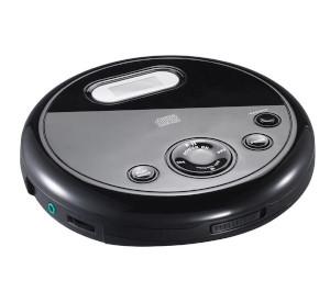 A black CD player