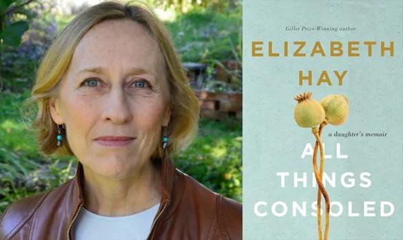 Book cover of All things consoled and photo of author