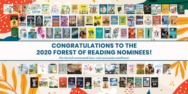 Forest of Reading nominees