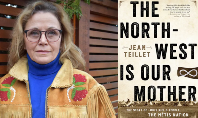 Book cover of The North-West is our mother and photo author
