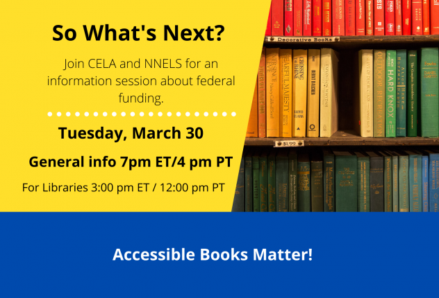 So what's next? Join our information session about federal funding.