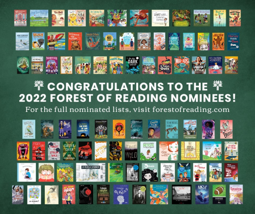 Forest of Reading 2022 nominees