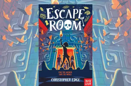 Book cover of Race for the escape by Christopher Edge