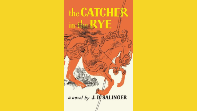 Cover of the book The Catcher in the Rye by J. D. Salinger.