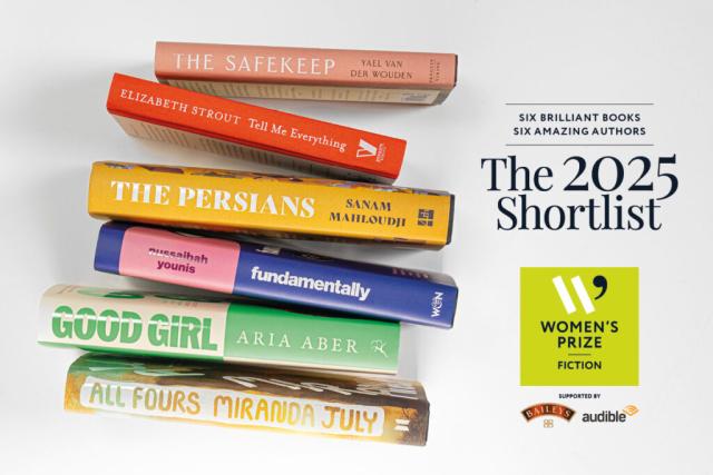Book covers for the Women’s Prize for Fiction