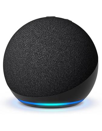 Amazon Echo Dot smart speaker.