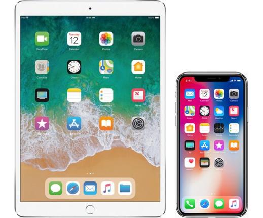 Tablet and smartphone.