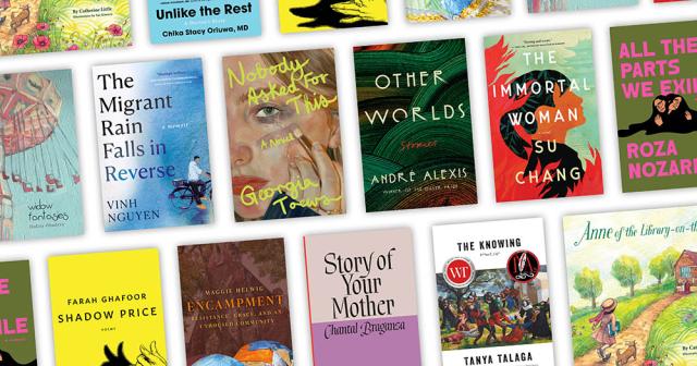 Book covers of 2025 longlisted Toronto Book Award nominees