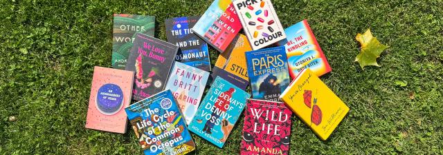 Book covers from the 2025 Giller Long List
