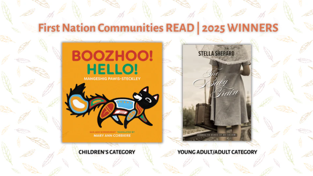 Book covers for the 2025 FNCR Winners