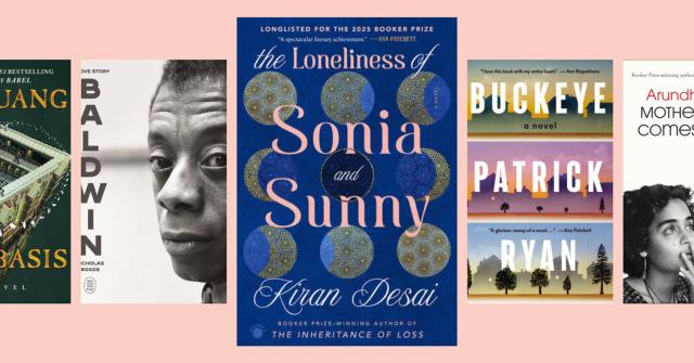 Book covers from titles on the NYT best books of 2025