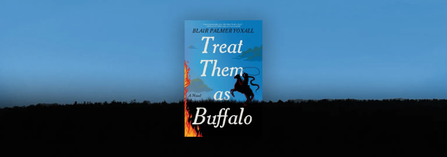 Book cover of Treat them as Buffalo