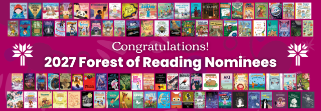 Forest of Reading 2027 nominees